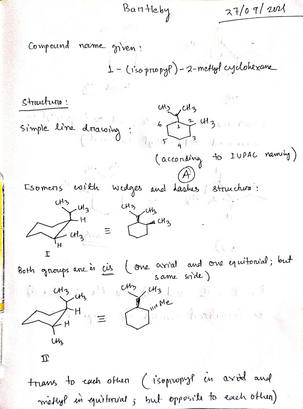 Chemistry homework question answer, step 1, image 1